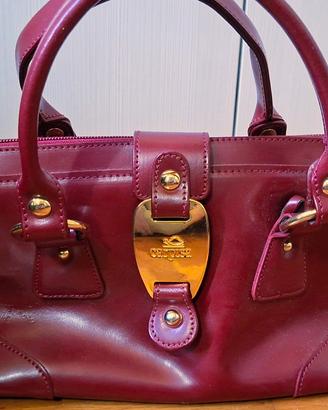 Carpisa pelle bordeaux