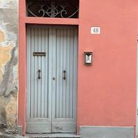 Portone legno antico