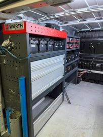 Scaffalatura completa Wurth