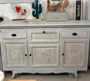Credenza in legno stile provenzale Shabby