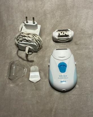 Braun Silk epil EverSoft Deluxe rasoio epilatore
