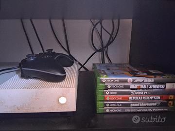 xbox one s 500GB + controller e giochi