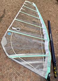 Vela Neilpryde NP Supernova 7.4 + albero + boma X5