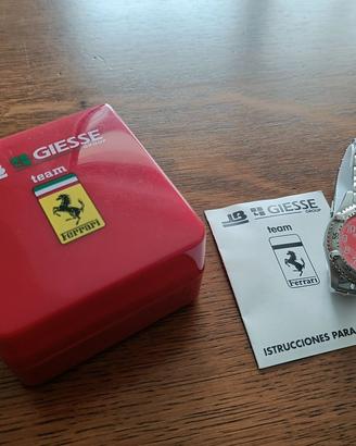 OROLOGIO NUOVO FERRARI GIESSE ORIGINALE ANNI 2000