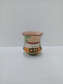 Bicchiere in ceramica Terme di Fiuggi 