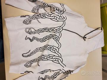 Felpa Octopus bianca