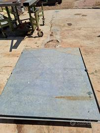 chiusino -botola - coperchio zincato 117x100cm