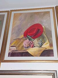 Olio su tela50x80 con certificato autenticita'