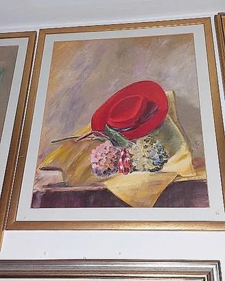 Olio su tela50x80 con certificato autenticita'