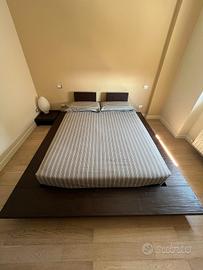 letto matrimoniale  struttura più materasso