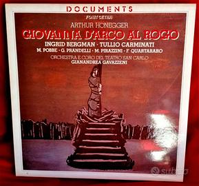 GIOVANNA D'ARCO AL ROGO BOX 2 LP + Booklet 1983 IT