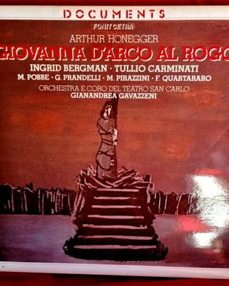 GIOVANNA D'ARCO AL ROGO BOX 2 LP + Booklet 1983 IT