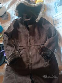 Cappotto donna ecopelle