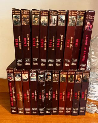 20 Vhs Collana completa La guerra del Führer -