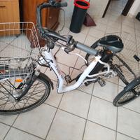 Bici elettrica  tre ruote 