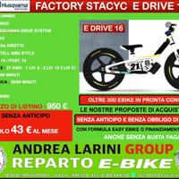 Husqvarna factory stacyc e drive 16