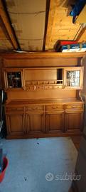 credenza in legno massello 