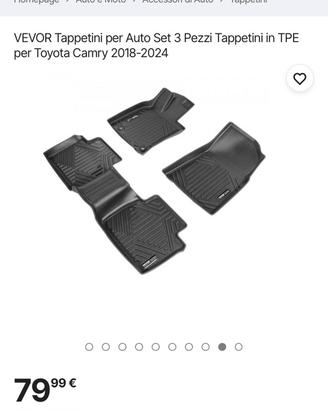 Tappetini toyota