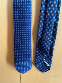 2 cravatte seta Marinella