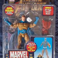 736 - MARVEL LEGENDS - SENTRY - MARRONE, NO BARBA