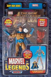 736 - MARVEL LEGENDS - SENTRY - MARRONE, NO BARBA