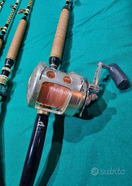 Set normic 30/50lb con mulinelli penn