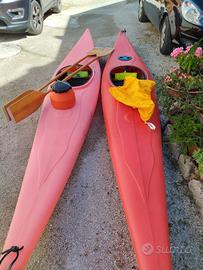 Canoe in plastica mare singole prezzo trattabile