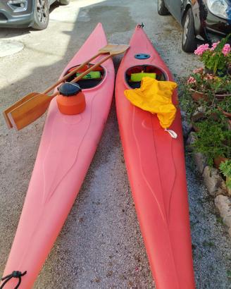 Canoe in plastica mare singole prezzo trattabile