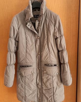Piumino donna beige tg. M/L
