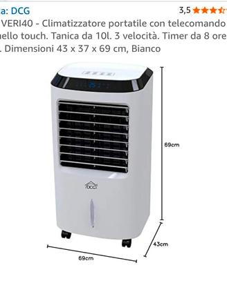4 Climatizzatore portatile a soli  300 