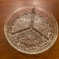 Piattino svuotatasche in vetro lavorato