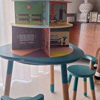 Tavolo Mutable Mukako colore Tiffany