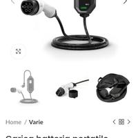 Carica batteria portatile per veicoli elettrici