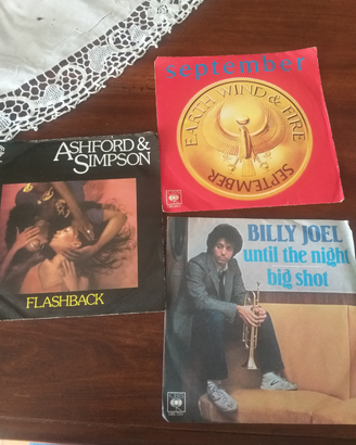 Dischi Ashford & Simpson, Earth W.& Fire,B. Joel