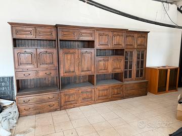 Mobile da salotto in legno masello