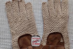 guanti da guida sportiva in pelle 