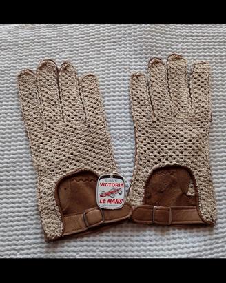 guanti da guida sportiva in pelle 