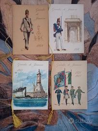 CALENDARIO GUARDIA DI FINANZA  1978-1876-1975-1974