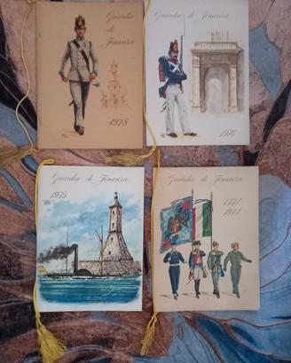 CALENDARIO GUARDIA DI FINANZA  1978-1876-1975-1974