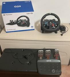 Volante Logitech G29 Driving Force (PS5/PS4/PC)