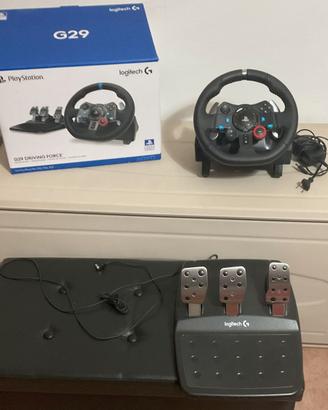 Volante Logitech G29 Driving Force (PS5/PS4/PC)
