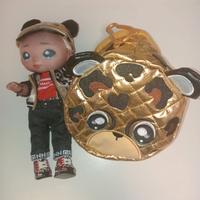 Bambola nanana con borsa