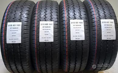 4 GOMME 215 65 16C GT RADIAN BR1665