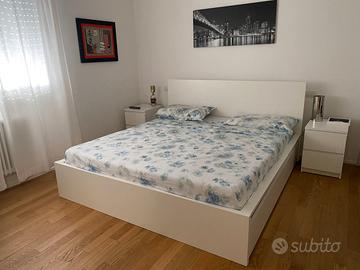 Letto matrimoniale con cassetti + materasso