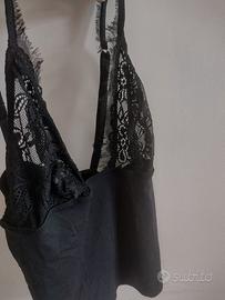 canottiera t3 nera infiore intimissimi