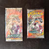 Bustine Pokemon Cosmic Eclipse & Alter Genesis