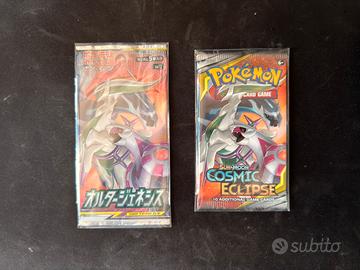 Bustine Pokemon Cosmic Eclipse & Alter Genesis