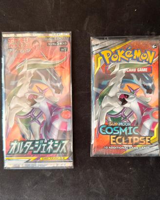 Bustine Pokemon Cosmic Eclipse & Alter Genesis