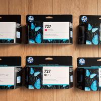 Cartucce originali HP 727 130ml 7pz in blocco