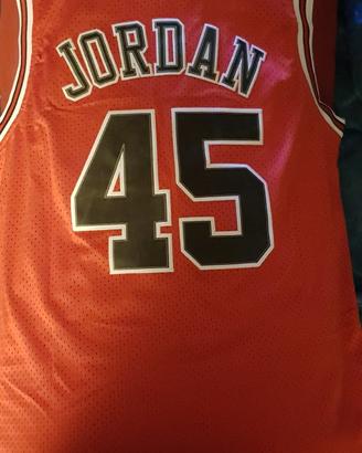 Maglia jordan numero 45 nba basket bulls